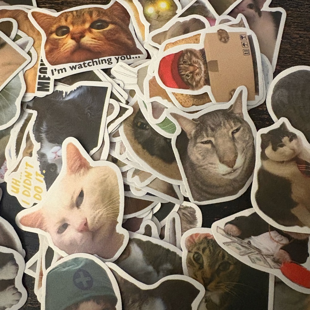 Cat Sticker Pack - Multicolor - Picture 2 of 9